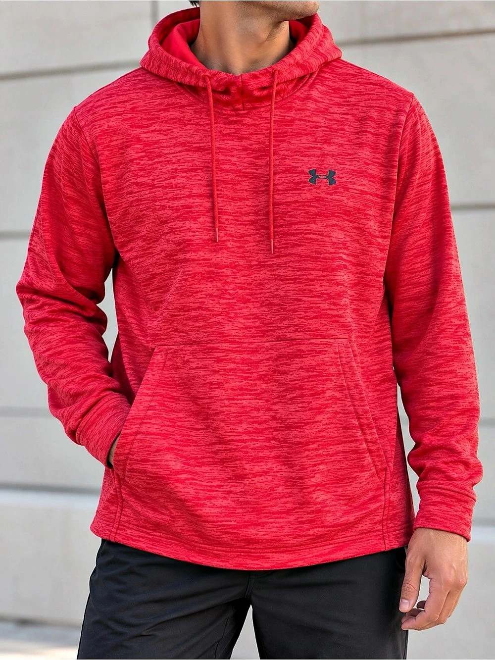 Under Armour Fleece Hoodie Red XL